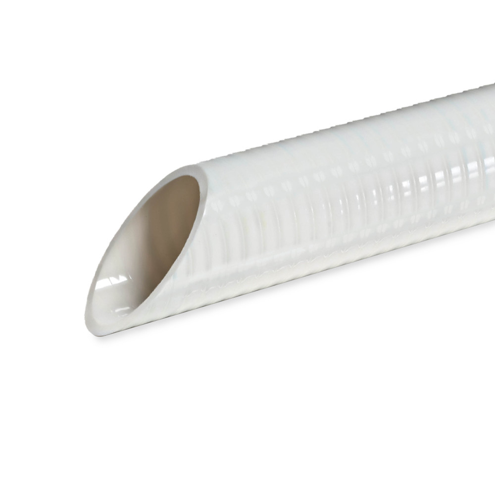 FITT Idroflex White: tubo spiralato in pvc per piscine