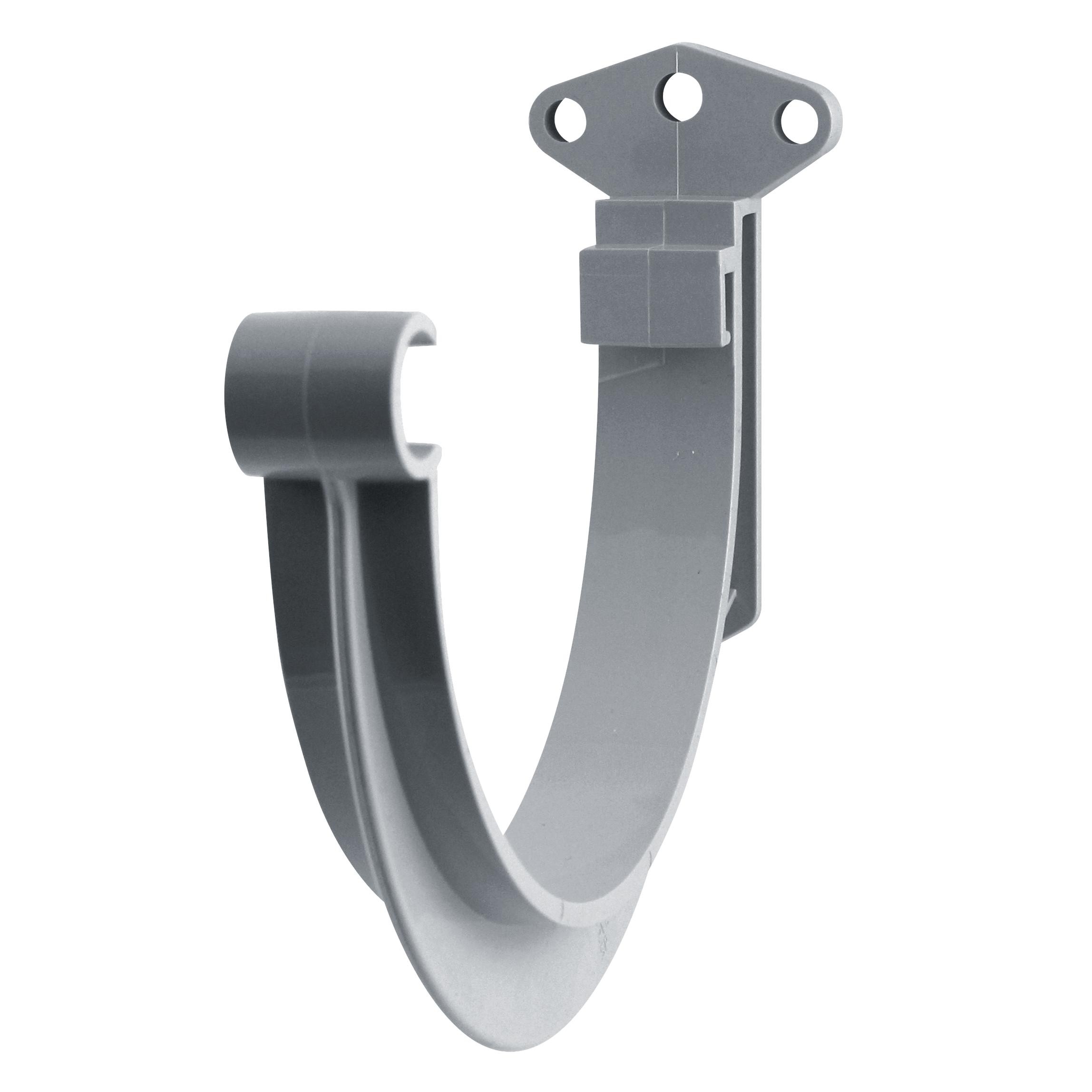 CROCHET PVC BANDEAU DE 25 GRIS GOUTTIERE