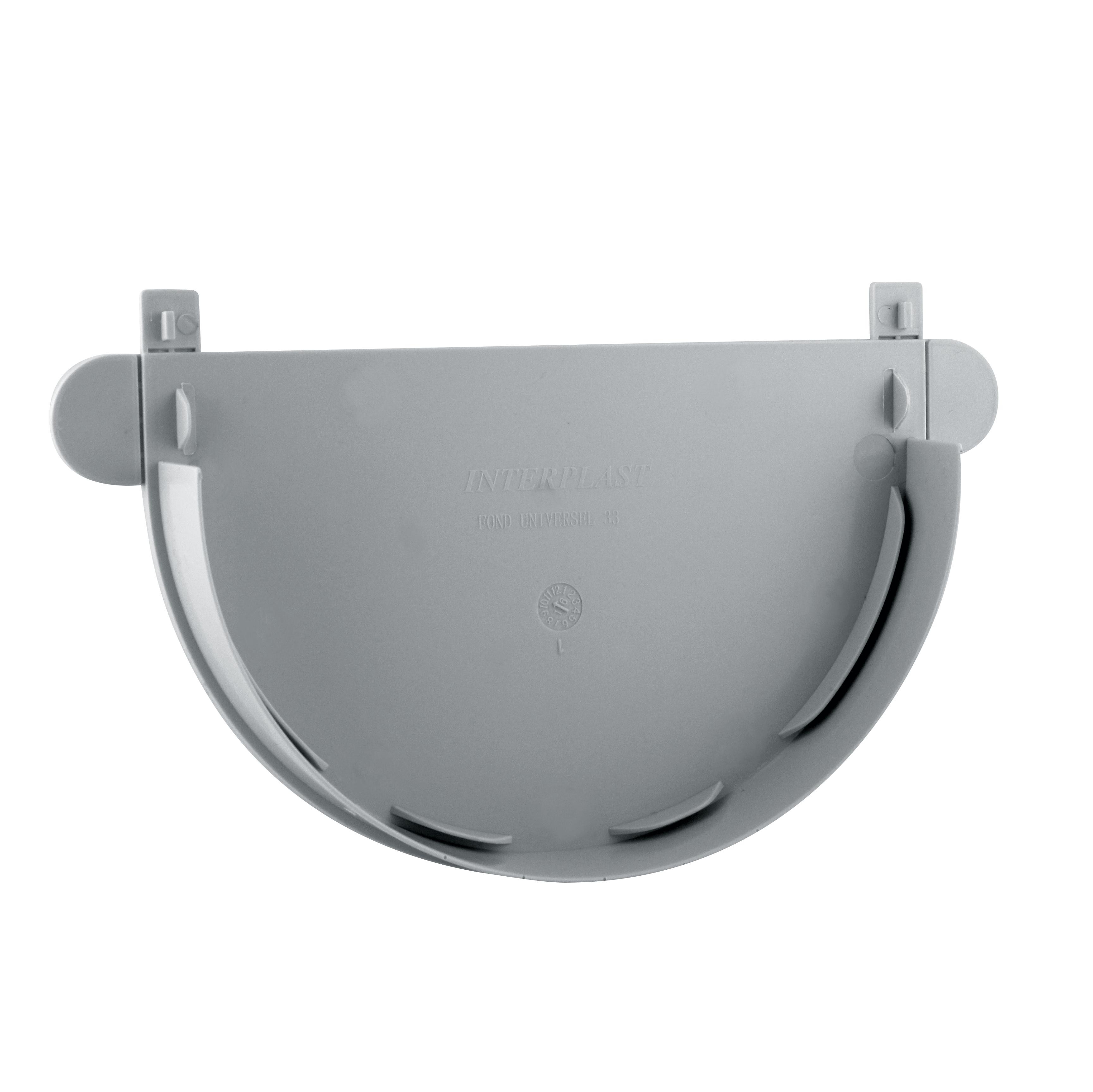 FOND UNIVERSEL DE 33 GRIS GOUTTIERE