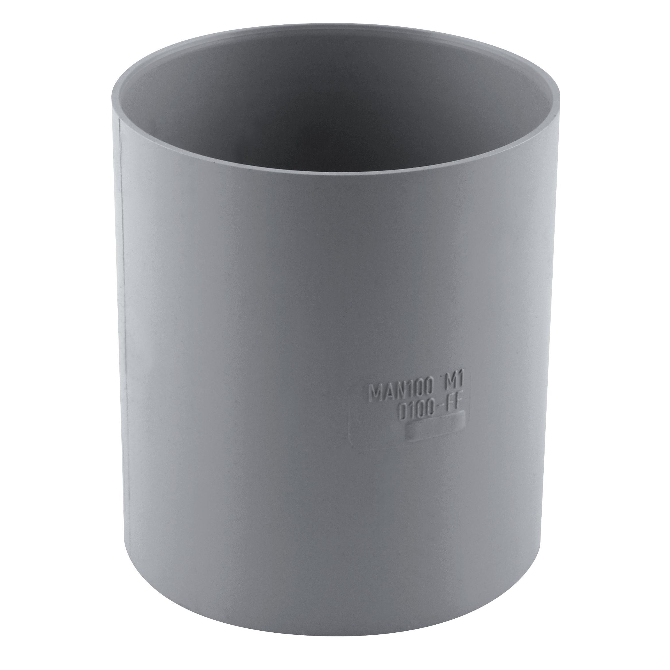 MANCHON FxF D.100 GRIS GOUTTIERE