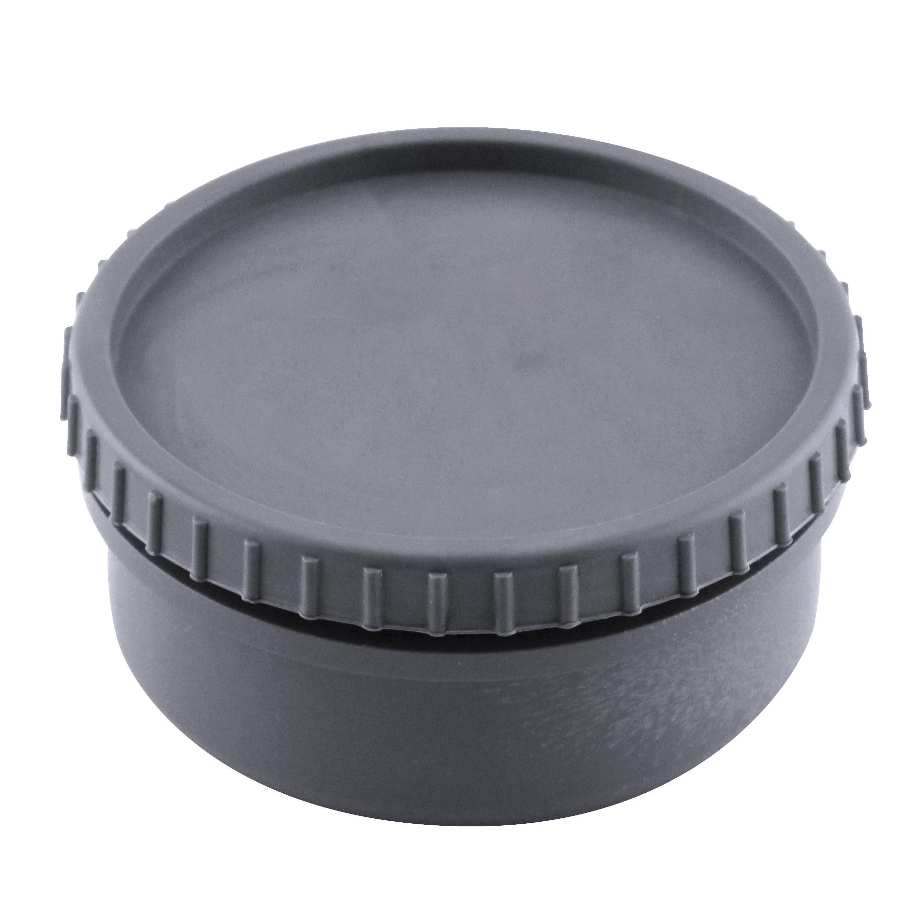 TAMPON DE VISITE D.63MM PVC