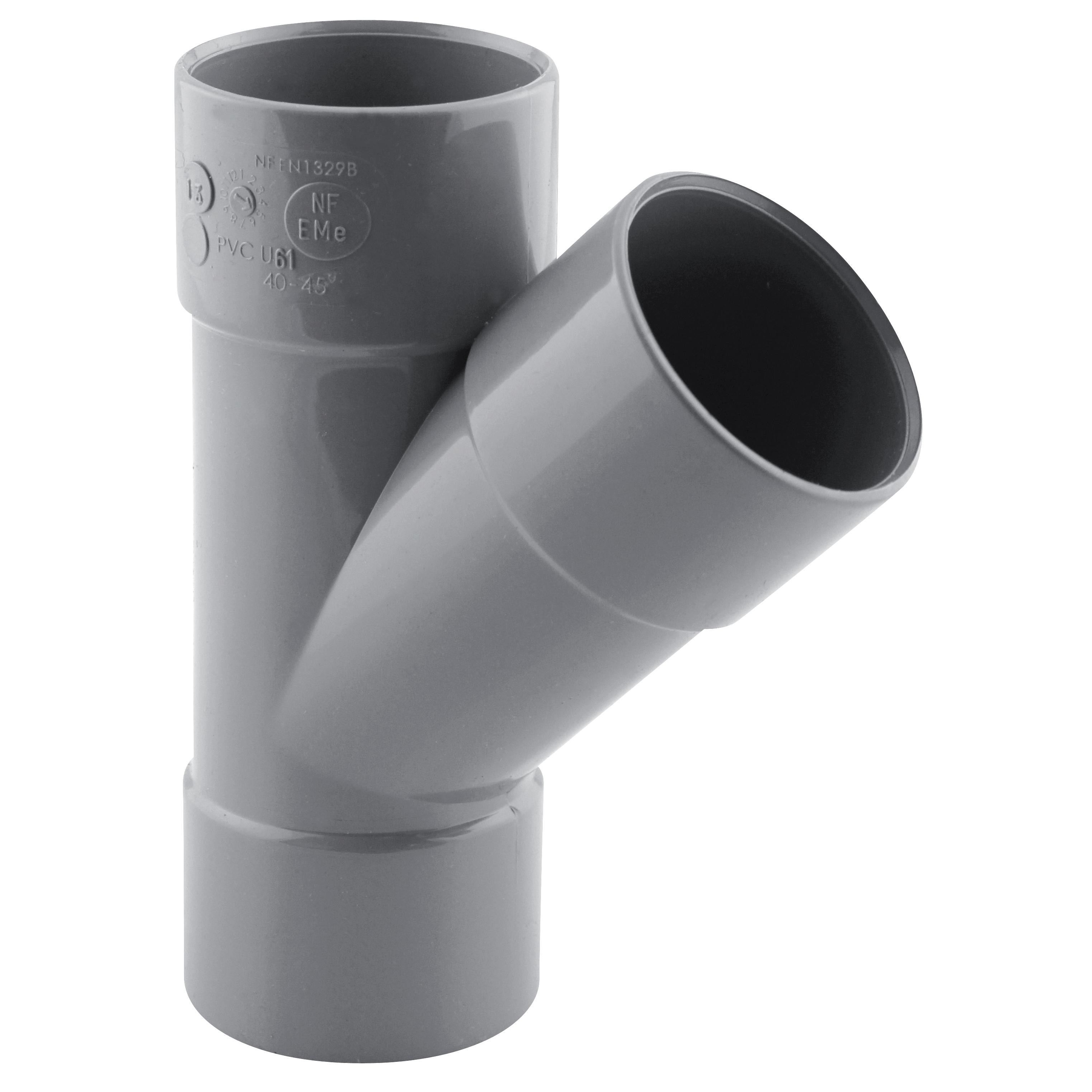 CULOTTE FxF A 45° D.40 mm PVC