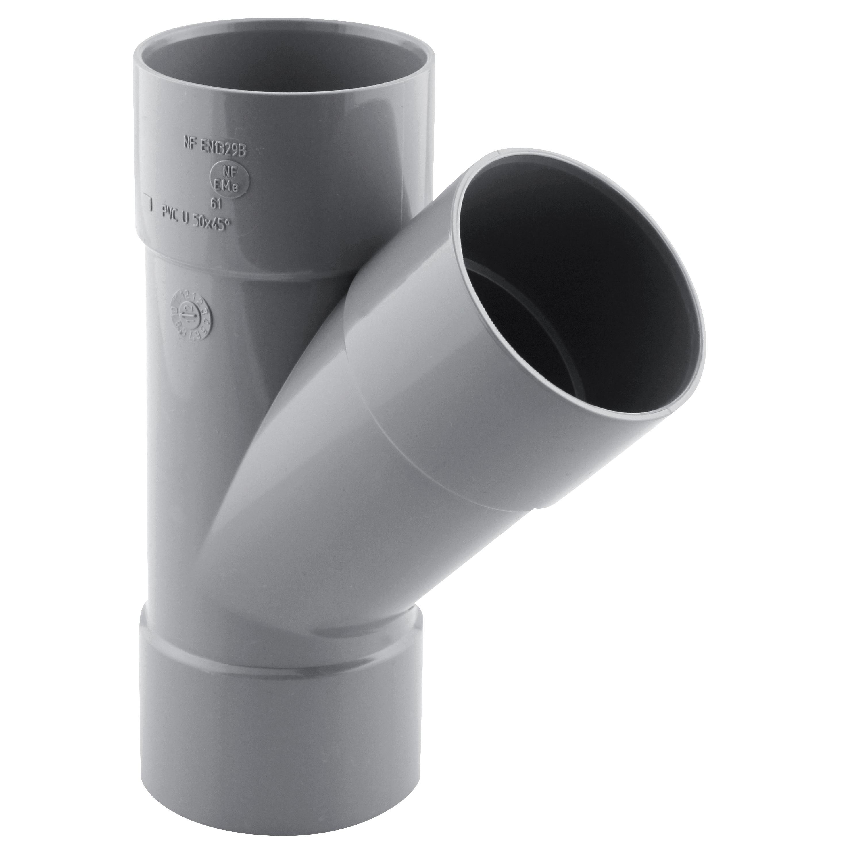 CULOTTE FxF A 45° D.50 mm PVC