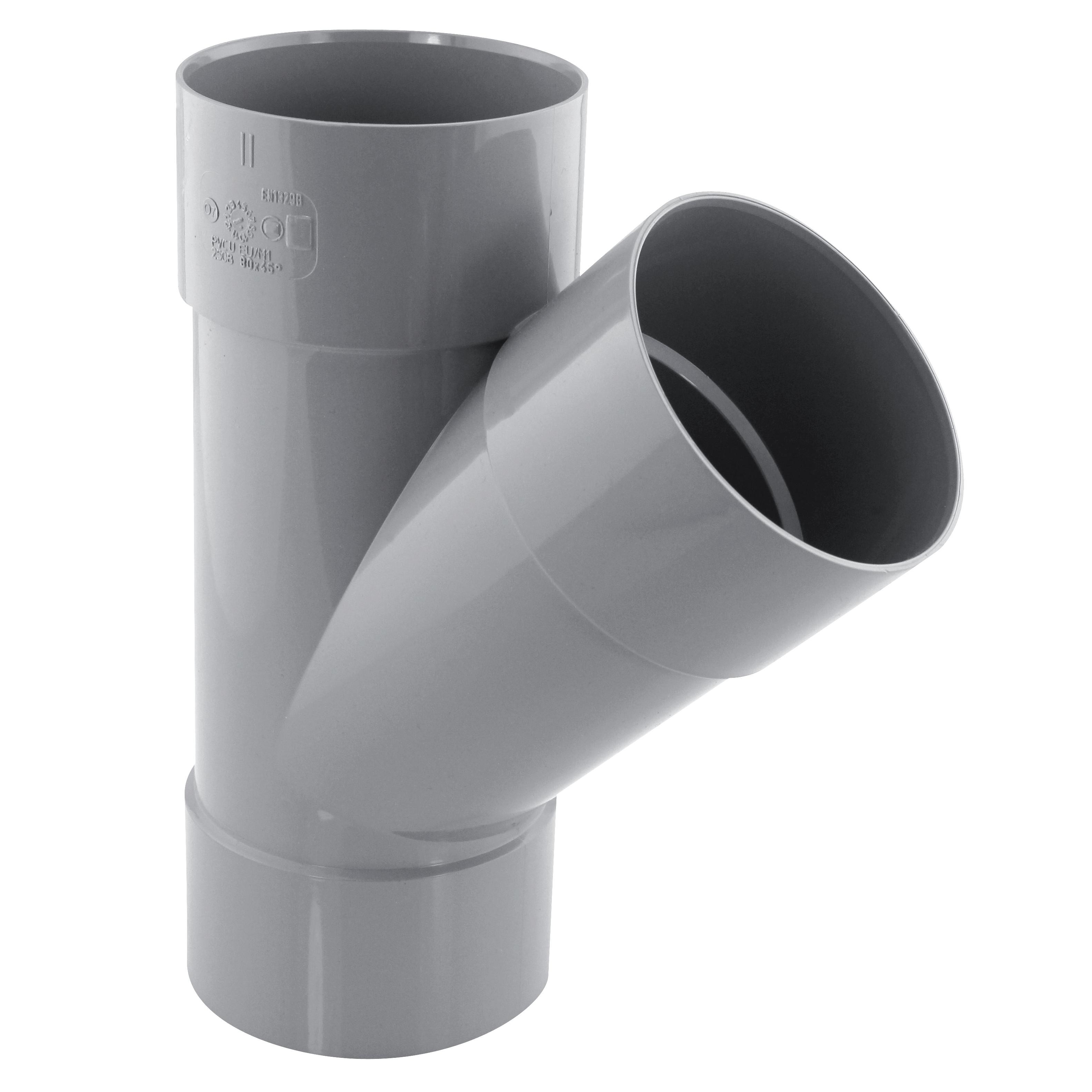 CULOTTE FxF A 45° D.80 mm PVC