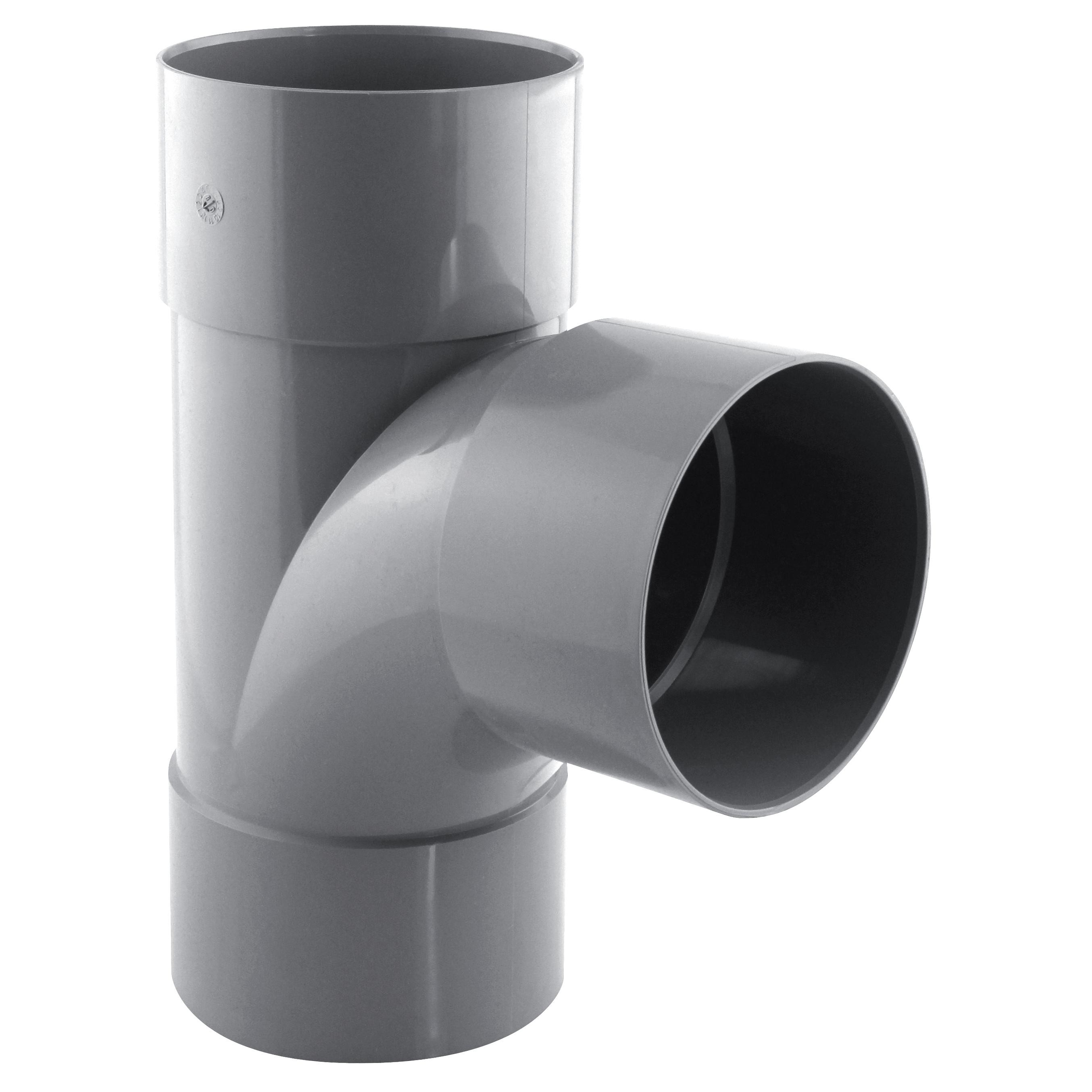 TE FxF 87°30 D.100 mm PVC