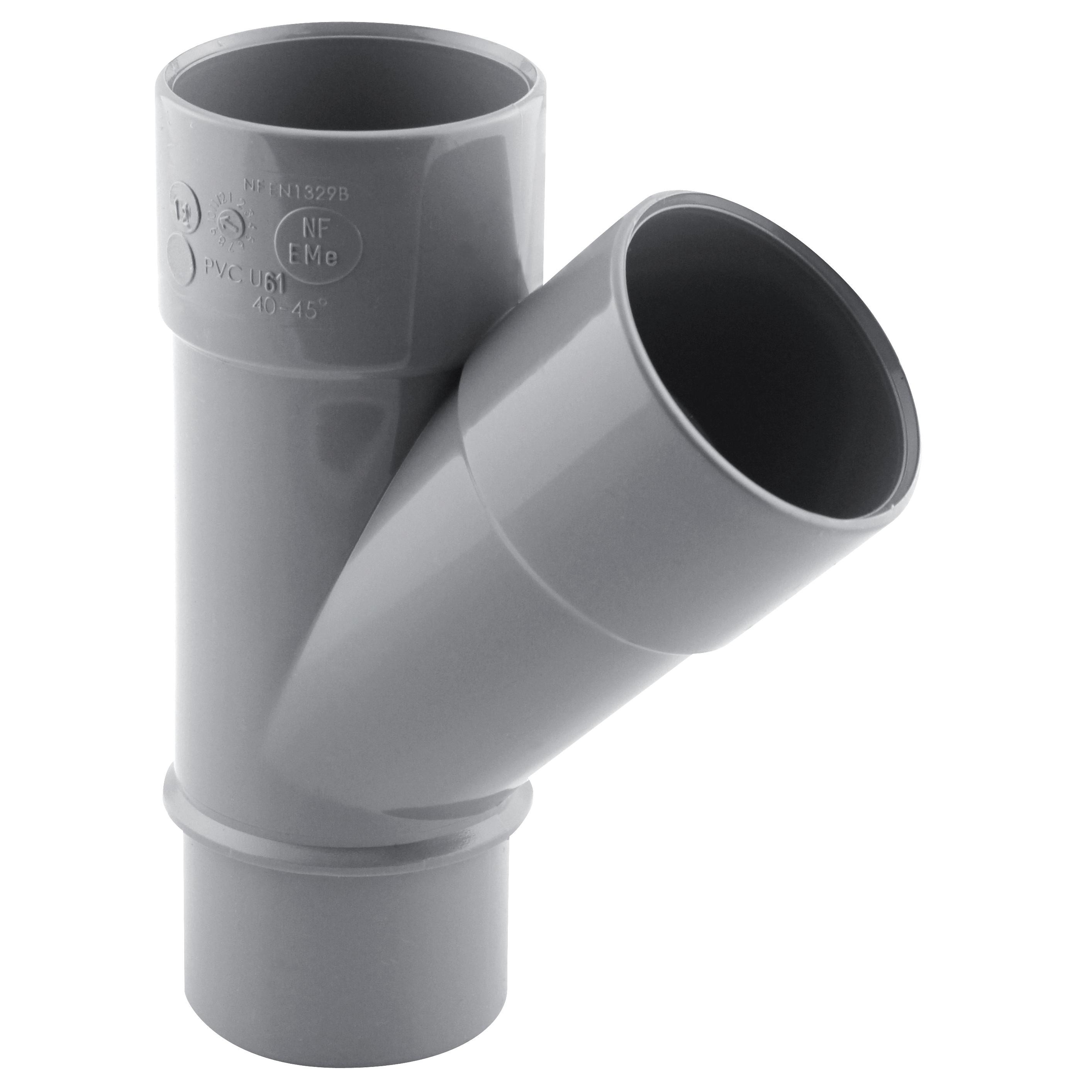 CULOTTE MxF A 45° D.40 mm PVC