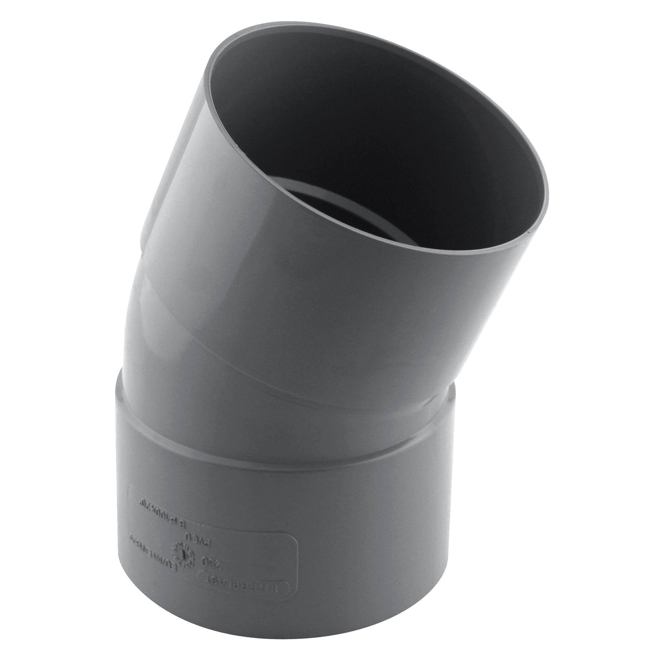 COUDE FxF A 30° D.100 mm PVC