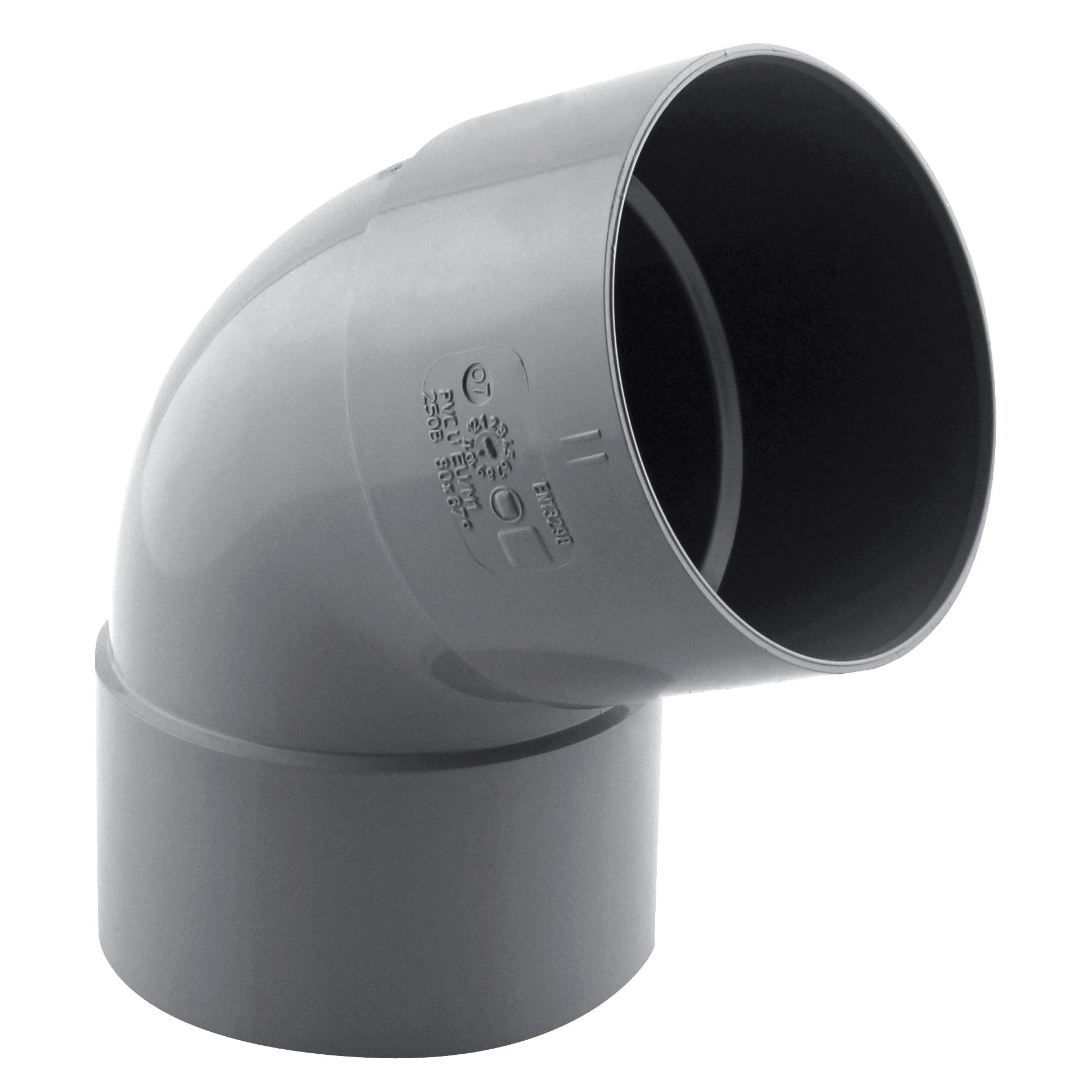 COUDE FxF A 67°30 D.80 mm PVC