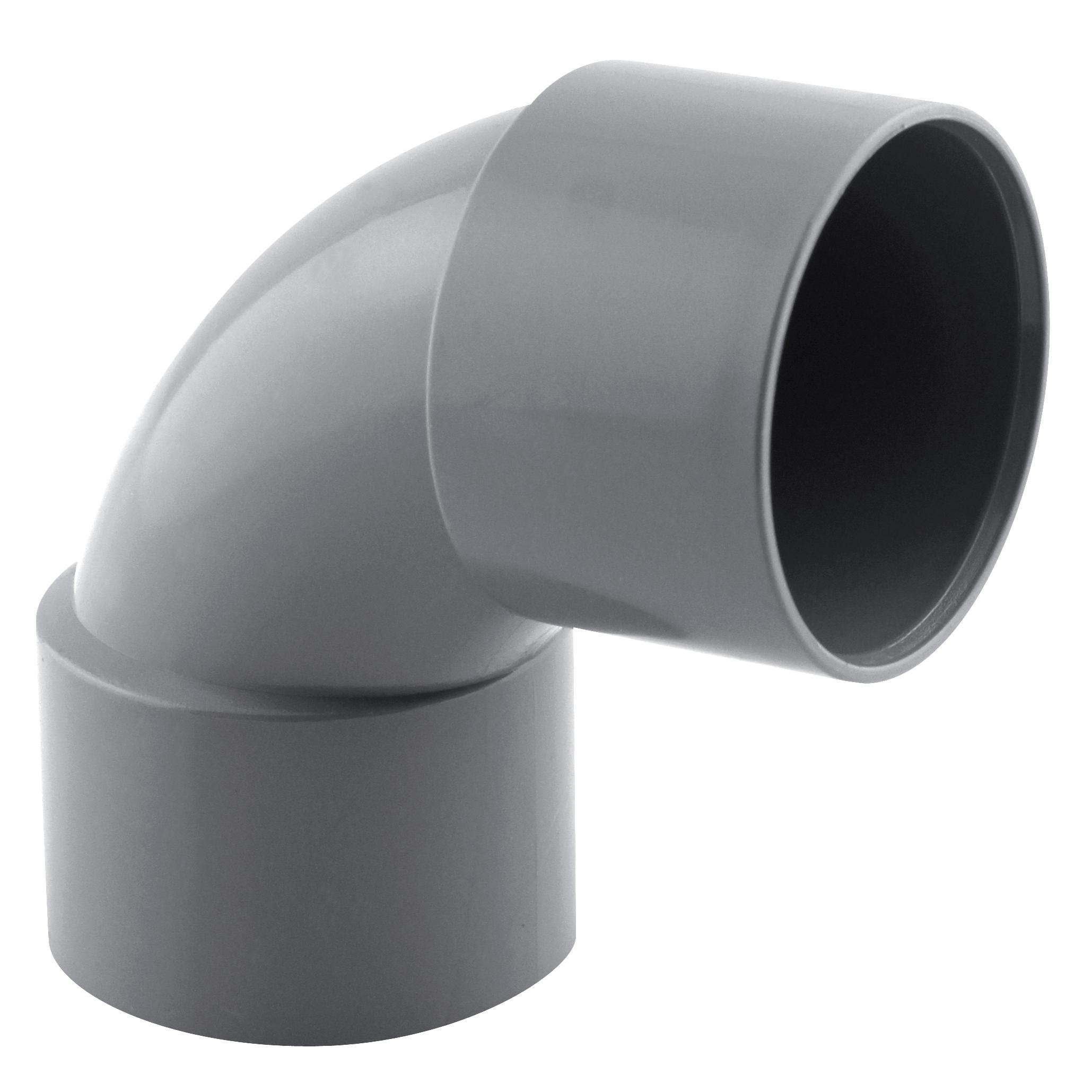 COUDE FxF A 87°30 D.40 mm PVC