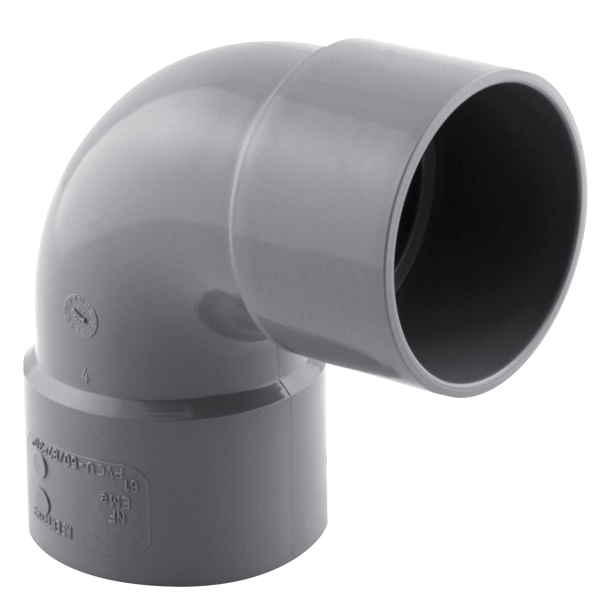 COUDE FxF A 87°30 D.50 mm PVC