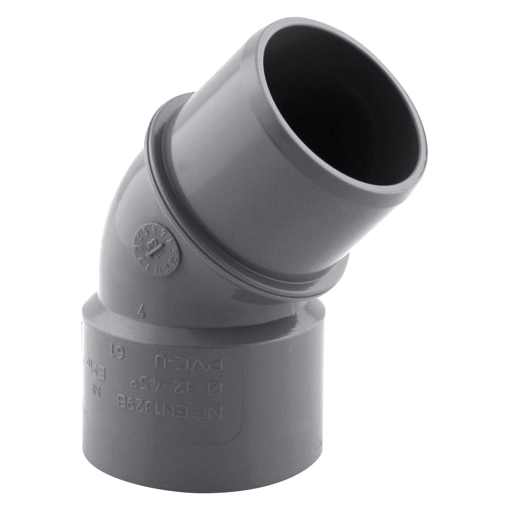 COUDE MxF A 45° D.32 mm PVC