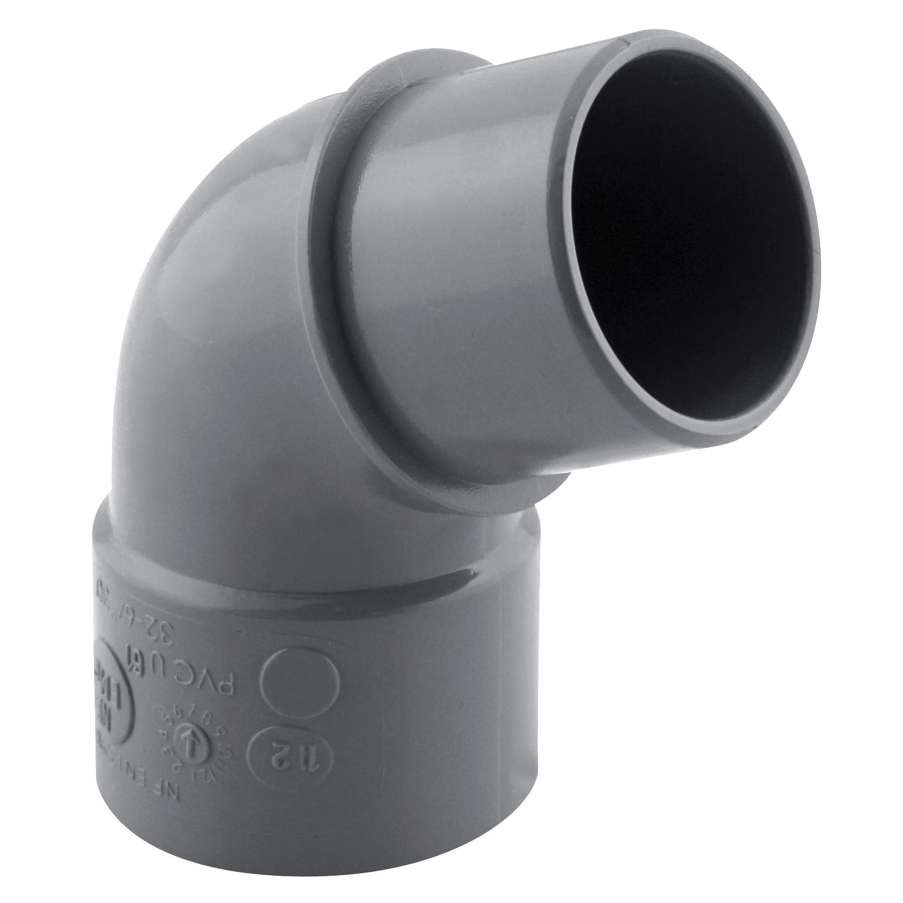 COUDE MxF A 67°30 D.32 mm PVC