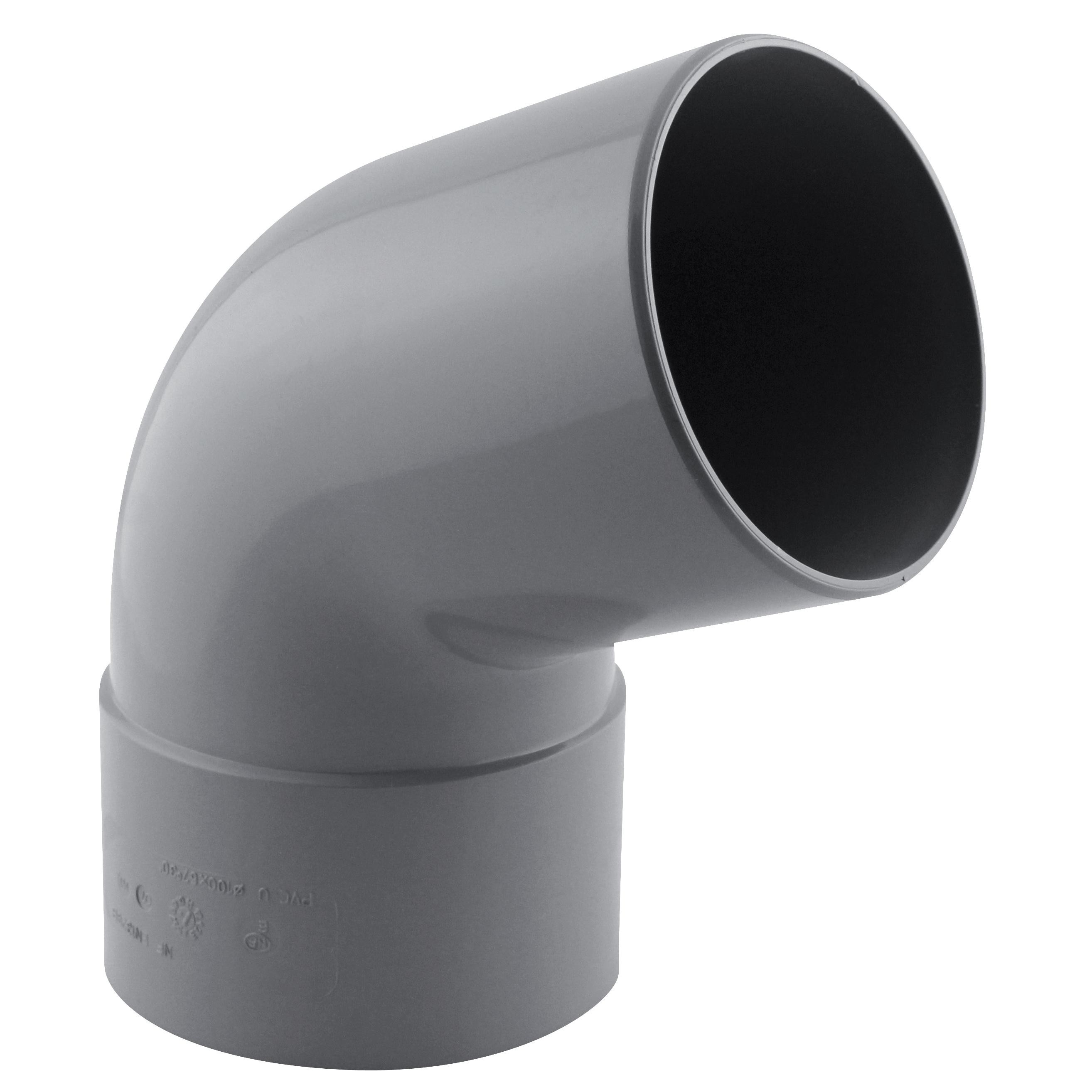 COUDE MxF A 67°30 D.100 mm PVC
