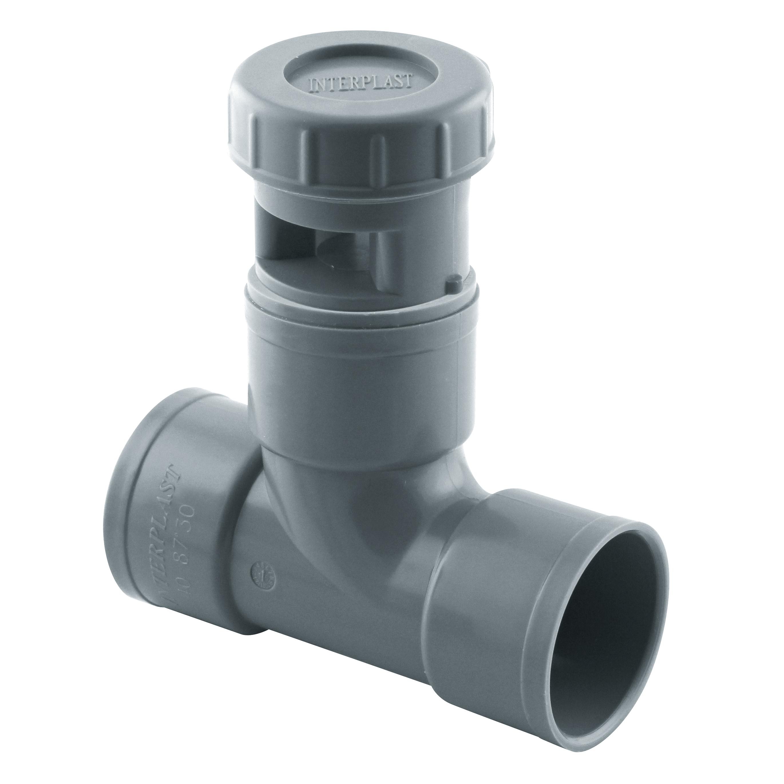 TE ANTI VIDE D.40 PVC